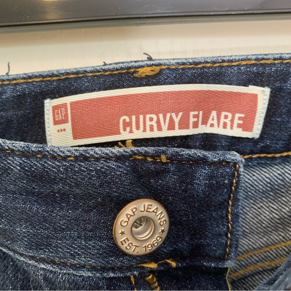 Gap Curvy Flare Jeans size 4A - Picture 10 of 10